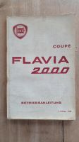 Lancia Flavia 2000 Coupe Betriebsanleitung 1969 München - Maxvorstadt Vorschau