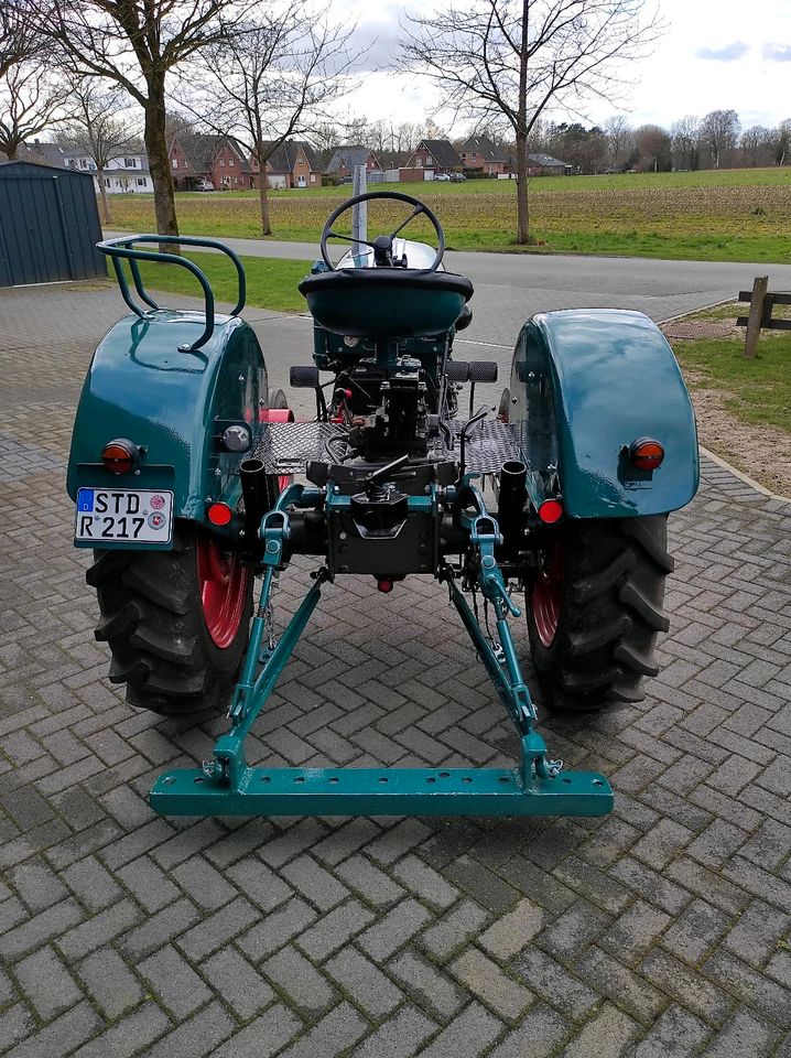 Hanomag R 217 S, Traktor, Trecker, Oldtimer in Sauensiek