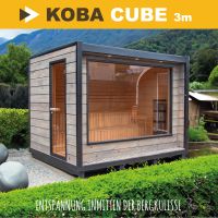 KOBA CUBE Sauna | Gartensauna | 3,0 m | Quadratisch | Außensauna Hessen - Eichenzell Vorschau