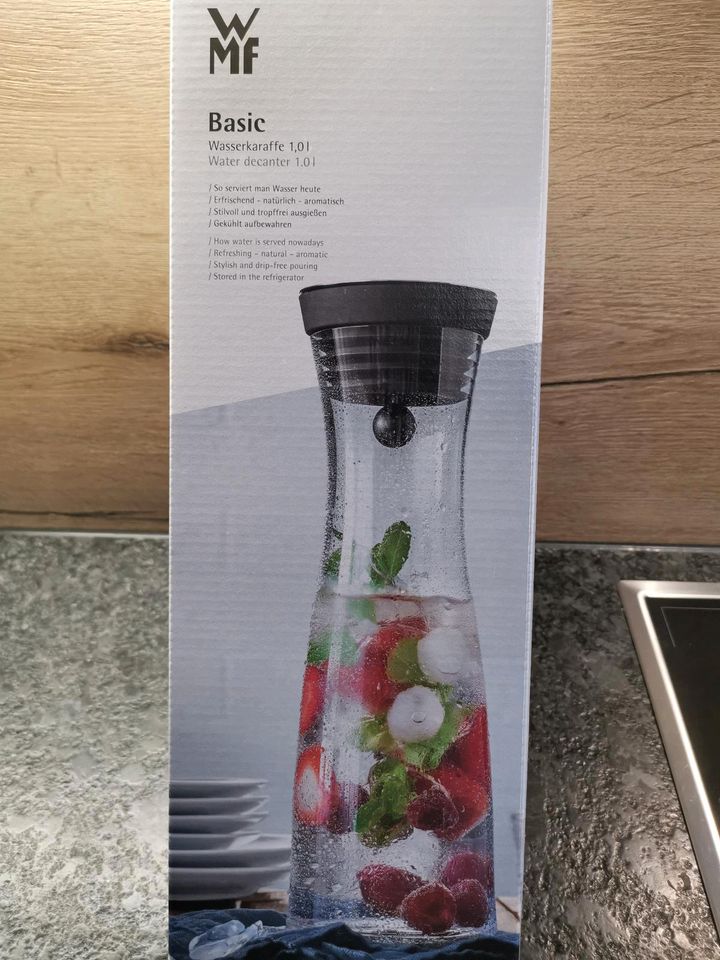 WMF Basic Wasserkaraffe 1L NEU +  ORIGINAL VERPACKT in Rühen