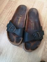 Birkenstock Madrid 38 schmal schwarz Matt Sachsen - Lichtentanne Vorschau