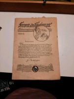 Soldatenzeitung für Schwaben Front und Heimat 1944 Bayern - Ichenhausen Vorschau