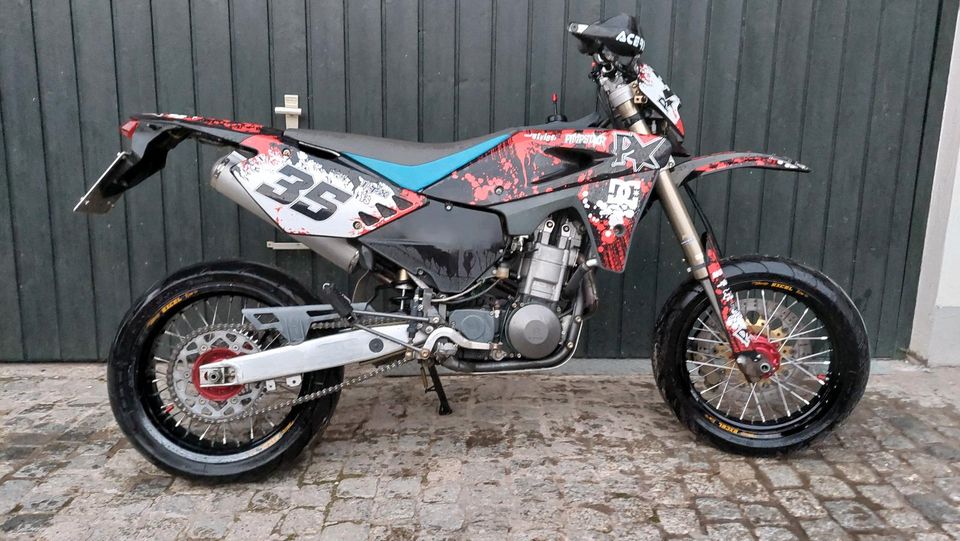 Husqvarna SMR570 offene Leistung eingetr.Supermoto TE 610 510 450 in Jettingen-Scheppach