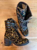 Nagelneue A.S. 98 Echtleder Boots / Kuhfell Leo Print Stiefel Köln - Lindenthal Vorschau