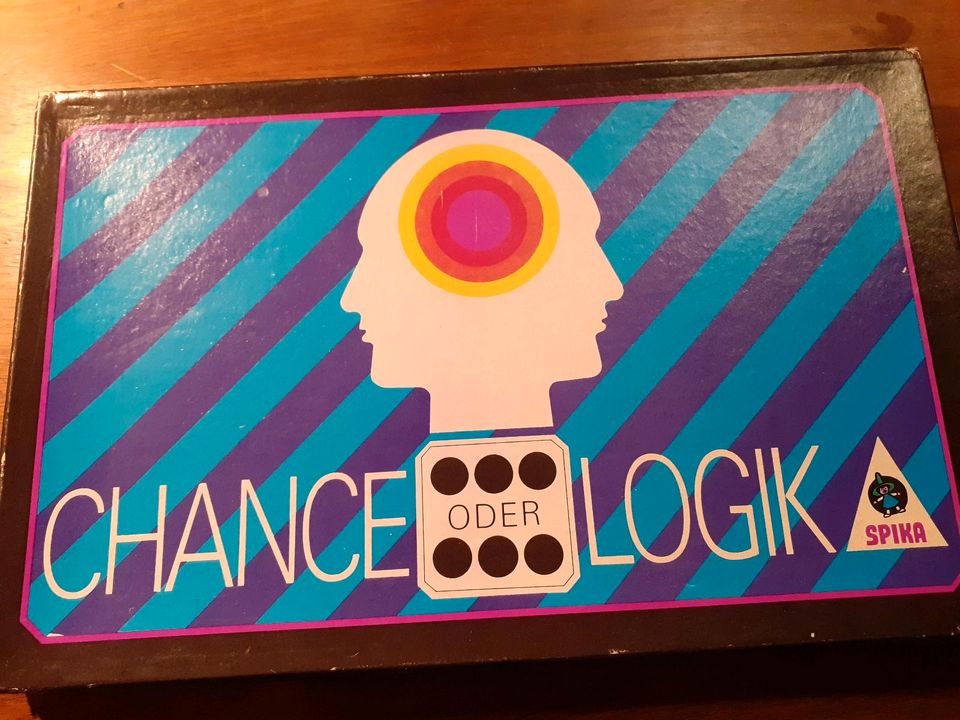 Brettspiel Gesellschaftsspiel DDR Spika Chance oder Logik in Zella-Mehlis