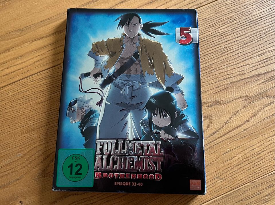 Fullmetal Alchemist Brotherhood DVD Box 5 Limited Edition in Kassel