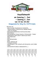 Hausflohmarkt Niedersachsen - Lehrte Vorschau