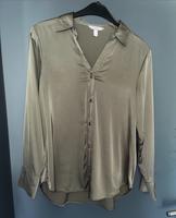 H&M Bluse Khaki Gr M Rheinland-Pfalz - Alzey Vorschau
