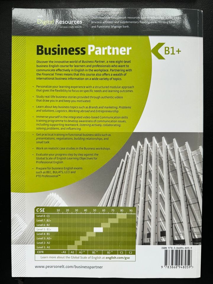 Business Partner B1+ Workbook in Brühl