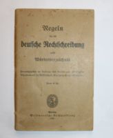 Regeln für die deutsche Sprache aus dem Jahr 1935 Bayern - Gachenbach Vorschau