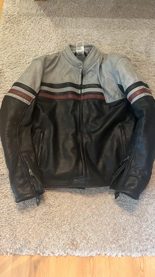 Held Motorradjacke Retro Lederjacke Größe 50 Clip-In System in Schneverdingen