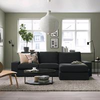 IKEA-KIVIK 3er-Sofa mit Récamiere und Hocker Rheinland-Pfalz - Rinzenberg Vorschau