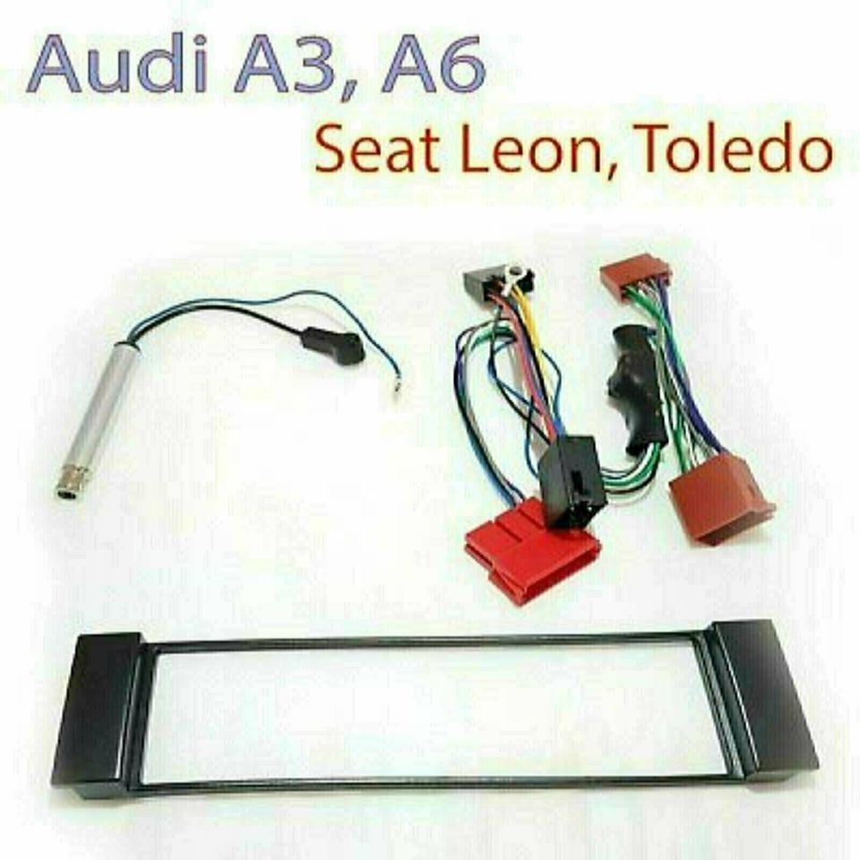 AUDI A3 8L A6 C5 4B SEAT Leon 1M1 Toledo 1M2 Auto Radio Blende in Reinbek