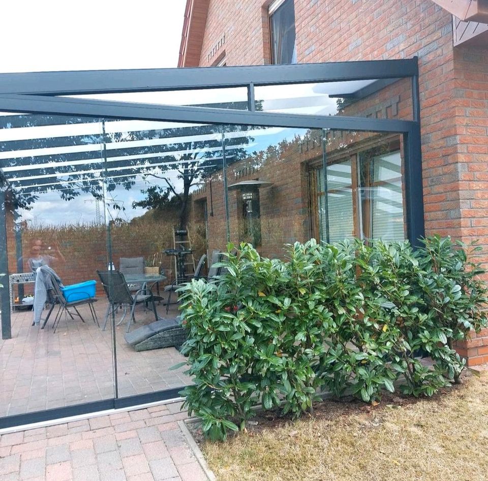 Glasschiebewand , Terrassenüberdachung, carport in Westoverledingen