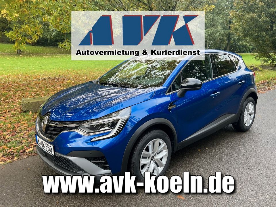 #16M PKW Auto Renault Captur, VW Golf günstig mieten Mietwagen in Köln