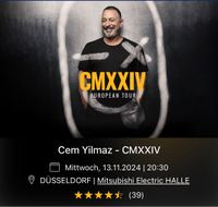 Cem Yilmaz - CMXXIV Düsseldorf 13.11.2024 x2 Wuppertal - Heckinghausen Vorschau