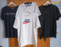 4 Markenshirts Tshirt Gr.L Hilfiger Nike Kani Champion Hessen - Breuna Vorschau