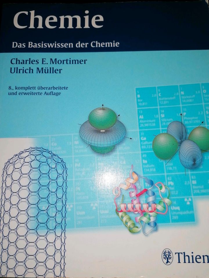 Basiswissen der Chemie. 8. Auflage. Thieme. Mortimer, Müller in Halle