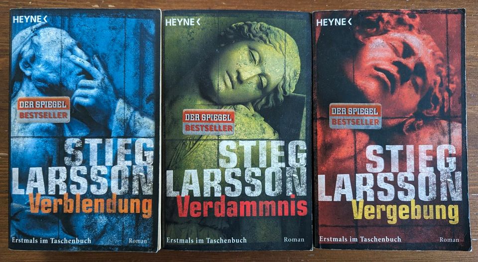 Buch Trilogie Thriller Krimi Stieg Larsson Verblendung in Wardenburg