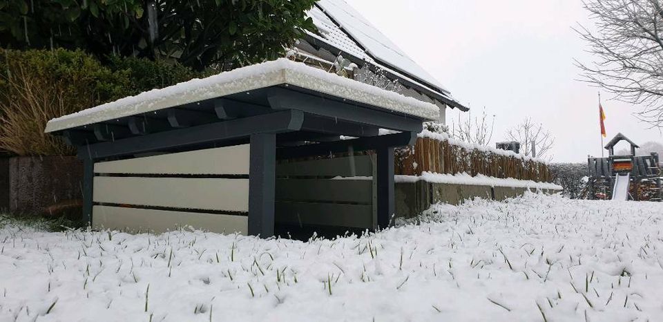 ✅ Garage Carport für Mähroboter Husqvarna Gardena Bosch uvm. in Alveslohe