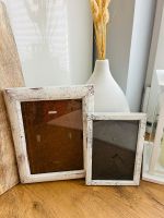 2 Bilderrahmen weiß shabby chic Nordrhein-Westfalen - Hörstel Vorschau