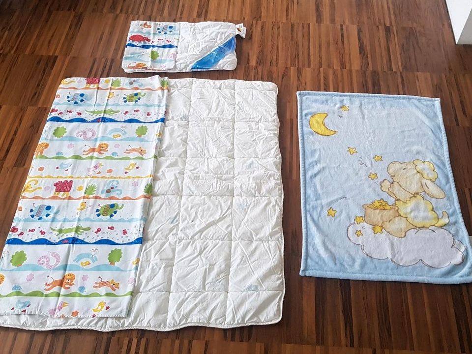 Set: Kinderbettdecke, Kissen, Bettbezug, Kuscheldecke, Baby-Set in Bad Oeynhausen