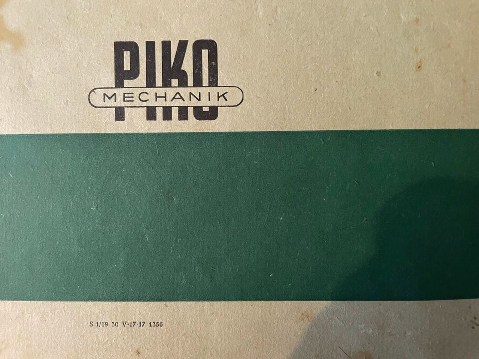 PIKO Elektrobaukasten mit Experimentebuch, DDR 1970-er Jahre in Meißen