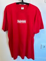 Supreme Bandana Box Logo T-Shirt rot red L Bayern - Kulmbach Vorschau