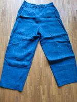 Modische Leinenhose knöchellang blau Massimo Dutti Gr. 36 Nürnberg (Mittelfr) - Südoststadt Vorschau
