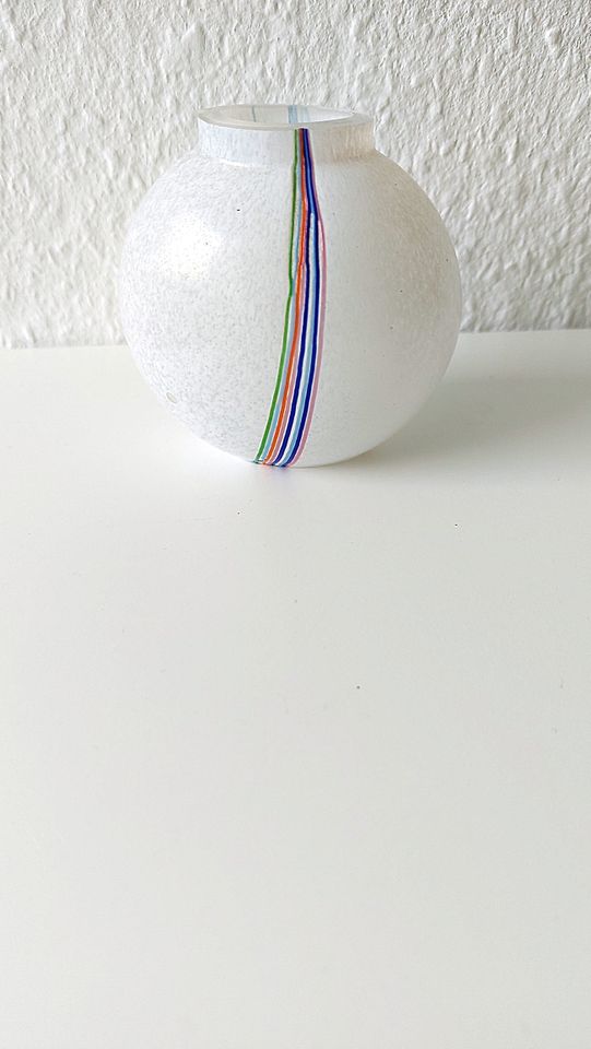 KOSTA BODA Vase Modell Rainbow „B.VALLIEN 48223“  Glaskunst in Lüneburg