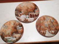 3 Wandteller Keramik, Italien, handbemalt Niedersachsen - Bückeburg Vorschau