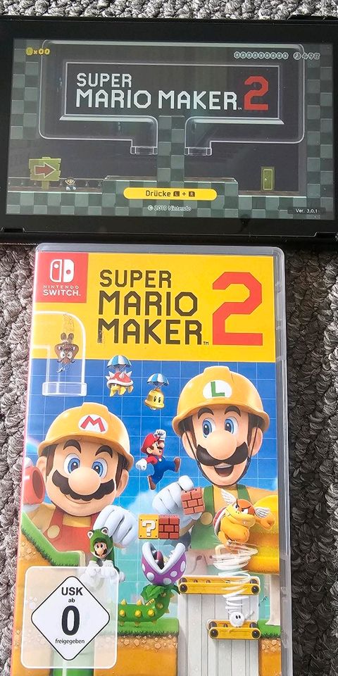 Super Mario Maker 2 mit OV Nintendo Switch in Cottbus