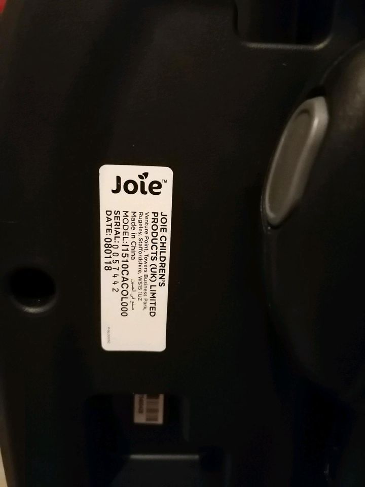 Maxi Cosi von Joie + Iso fix Base in Mönchengladbach