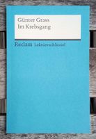 Günter Grass: Im Krebsgang (Reclam) Lektüreschlüssel Dresden - Neustadt Vorschau