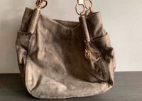 MICHAEL KORS Tasche, Handtasche, Shopper, Leder, gold Nordrhein-Westfalen - Lippstadt Vorschau