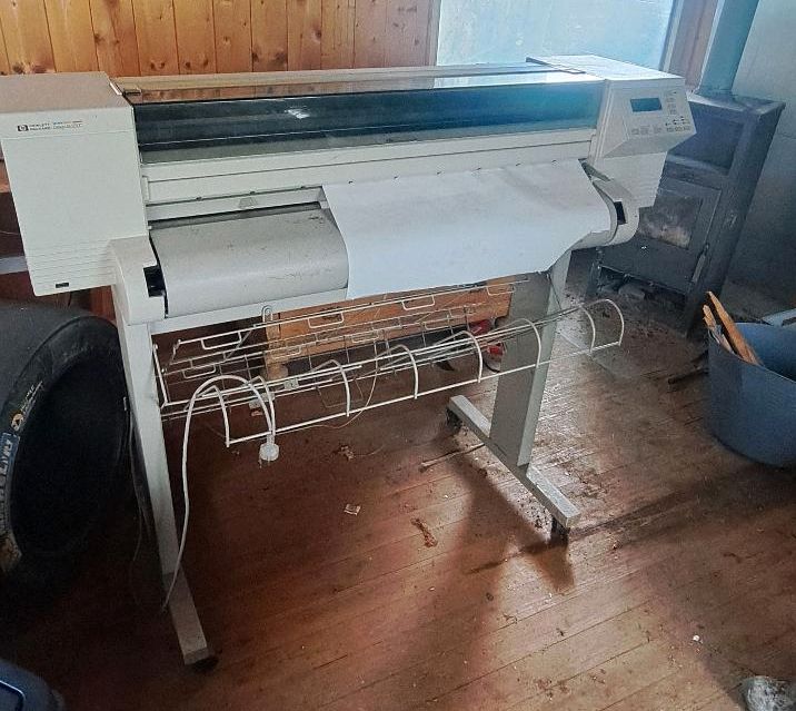 Plotter HP Desing Jet 650C in Deiningen