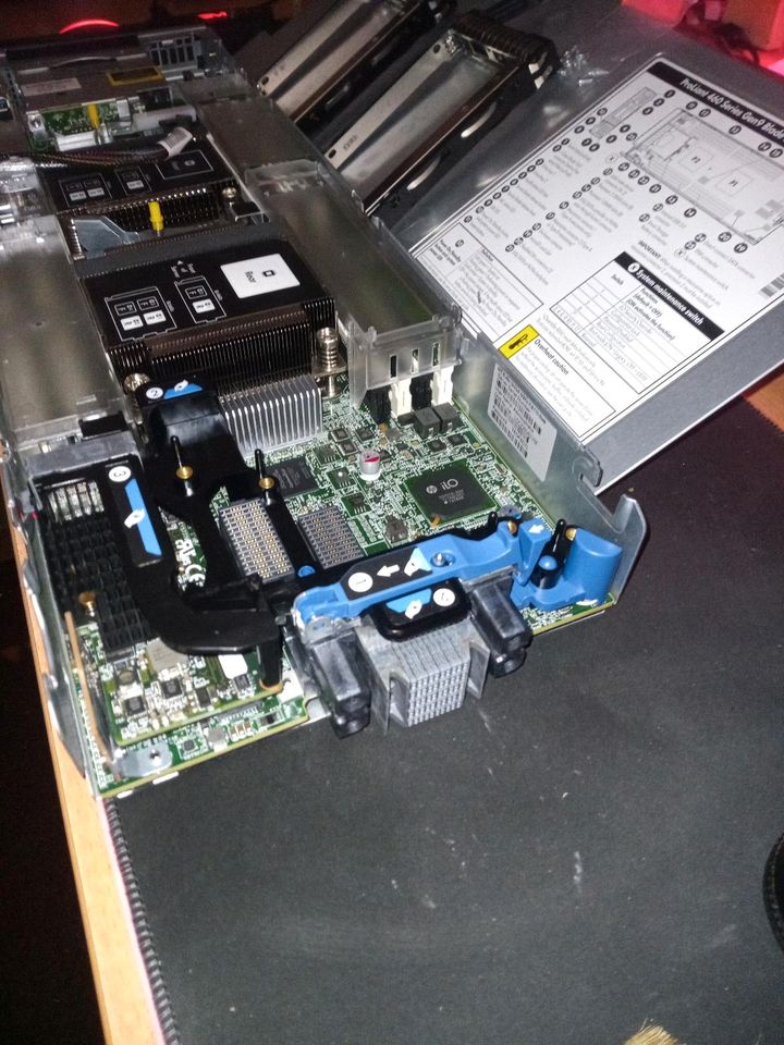 HP ProLiant BL460c G9/Gen9 v4 Blade Server 2x 8-Core 16GB DDR4 in Leinefelde
