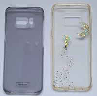 2 Handyhüllen Samsung Galaxy S8,1x transparent,1x grau-transparen Hessen - Freigericht Vorschau