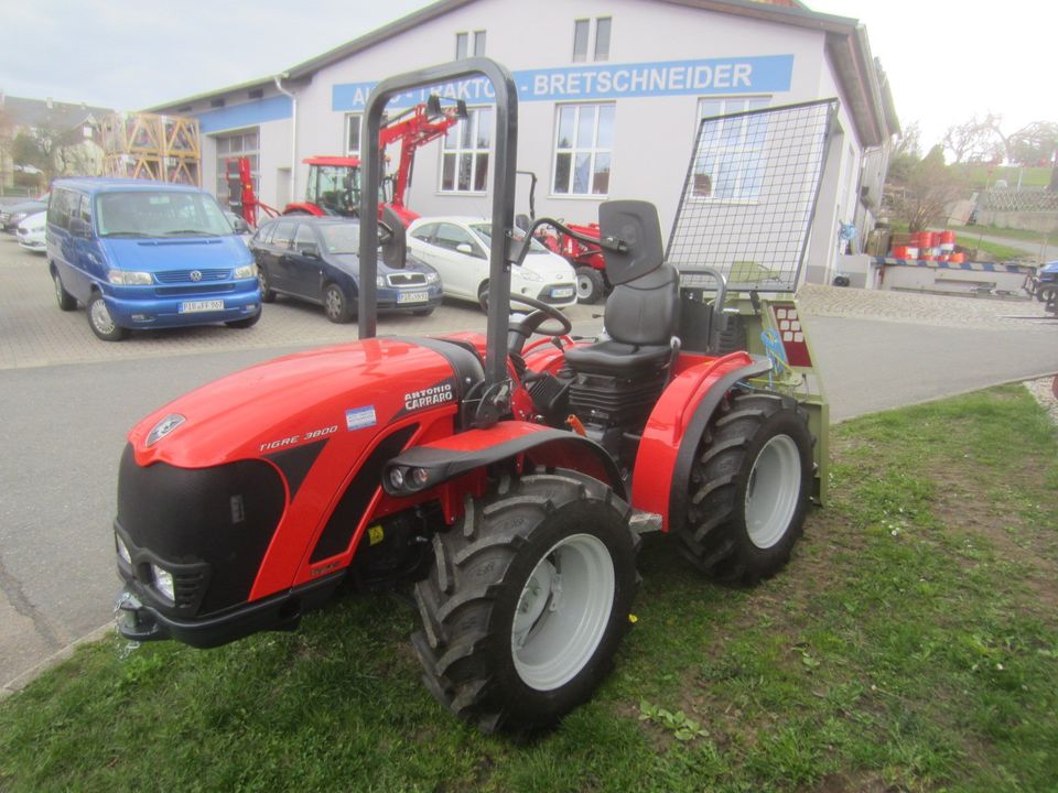 Aktion CARRARO Tigre 3800 mit HOLZKNECHT HS 135 17638,- netto in Glashütte