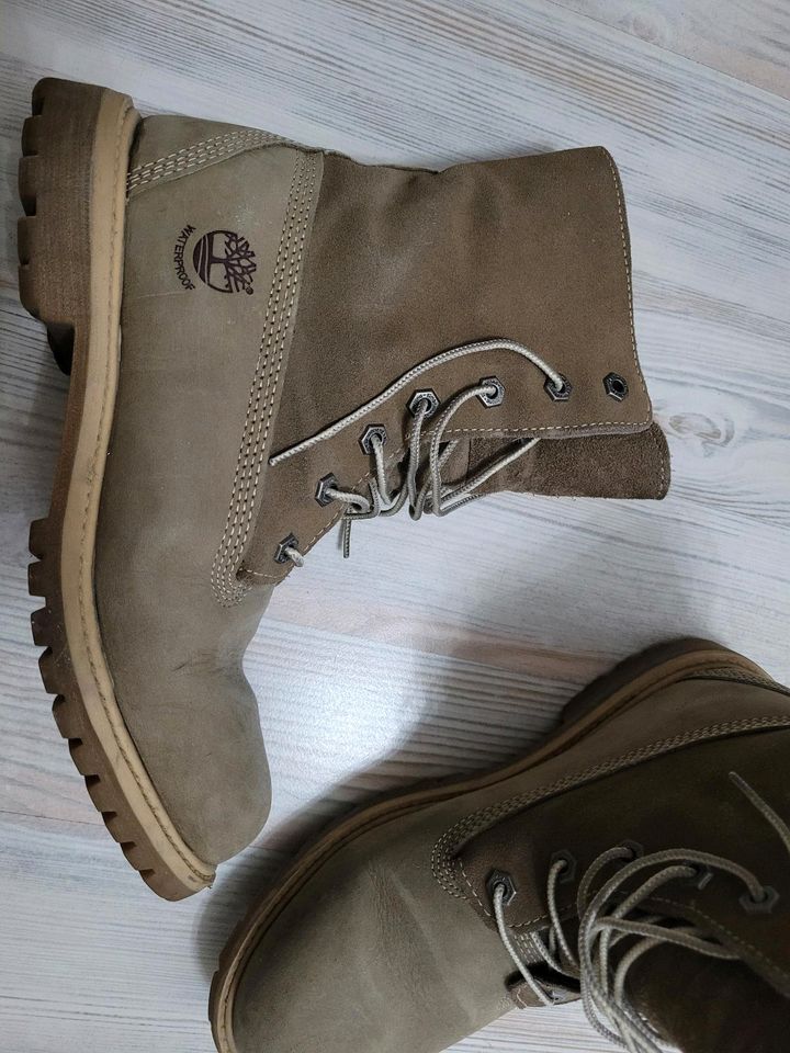 Timberland Winterstiefel Gr.39 Beige in Hanau