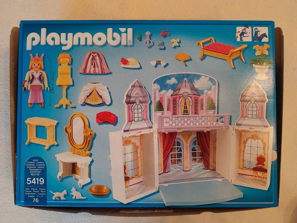 playmobil Princess 5419 Aufklapp-Spiel-Box Schlösschen in Falkensee