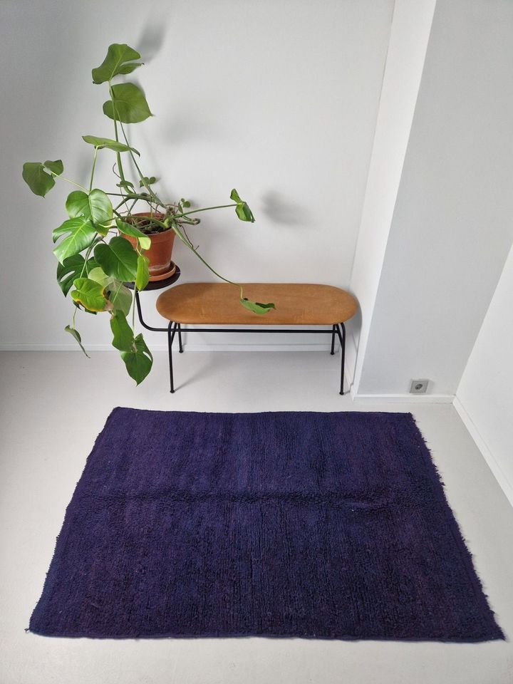 New Teppich Berber Beni Ourain Rug 1.5X1M Carpet violett in Berlin