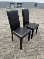 Zwei Stühle, Leder in dunkelbraun Hannover - Misburg-Anderten Vorschau