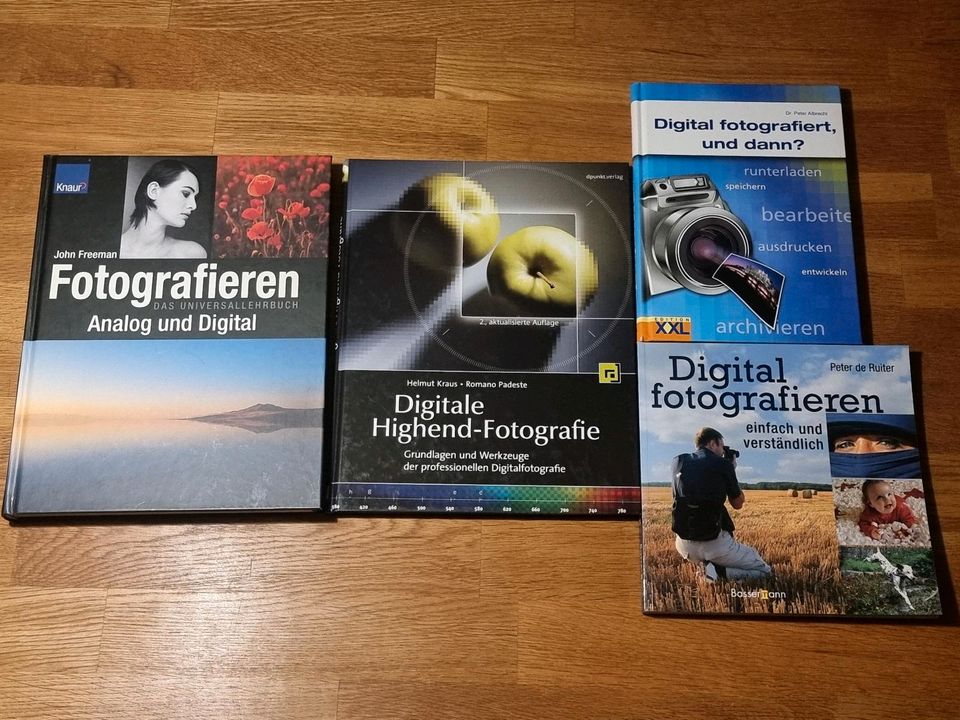 4 Bücher Fotografieren Fotografie Fotograf digital in Niestetal