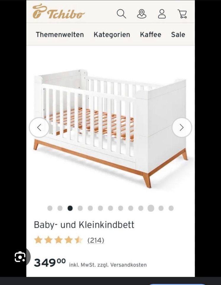 Kinderzimmer Möbel, Wickeltisch, Babybett/Gitterbett, Schrank in Barsinghausen