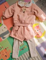 Kinder Kleidungsset mit niedlicher rosa Blume Pullover und Hosen Pankow - Prenzlauer Berg Vorschau