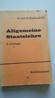 Günter u. Erich Küchenhoff: Allgemeine Staatslehre, 5. Aufl. 1964 Thüringen - Jena Vorschau