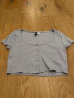Neues Bauchfreies T-Shirt Crop mit Knöpfen Flieder Hell Lila Neustadt - Gartenstadt Süd Vorschau