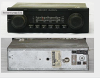 Becker Europa 772 Autoradio Radio Mercedes Aachen - Aachen-Mitte Vorschau