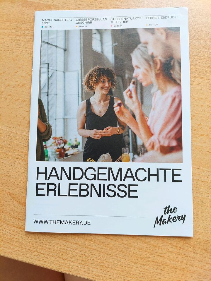 2 Gutscheine für The Makery im Wert von je 56€ in Halle